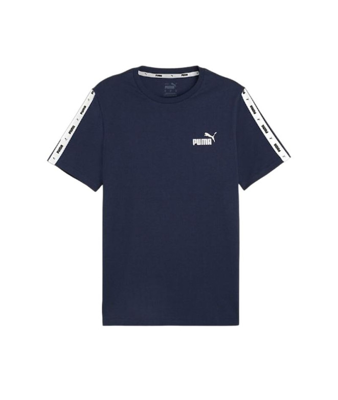 Camiseta Puma Essentials+ Tape Club Azul Marino...