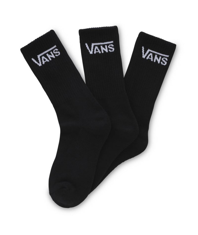 Calcetines Vans Crew Infantil Negro