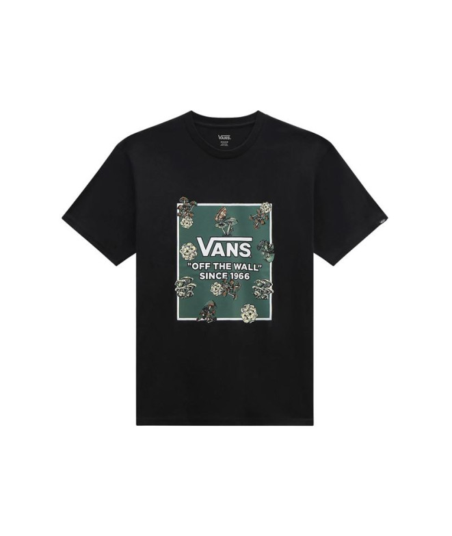 Camiseta Vans Fungi Box Fill Negro Hombre
