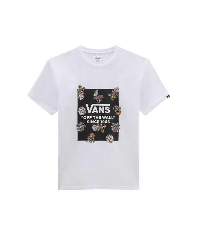 Camiseta Vans Fungi Box Fill Blanco Hombre