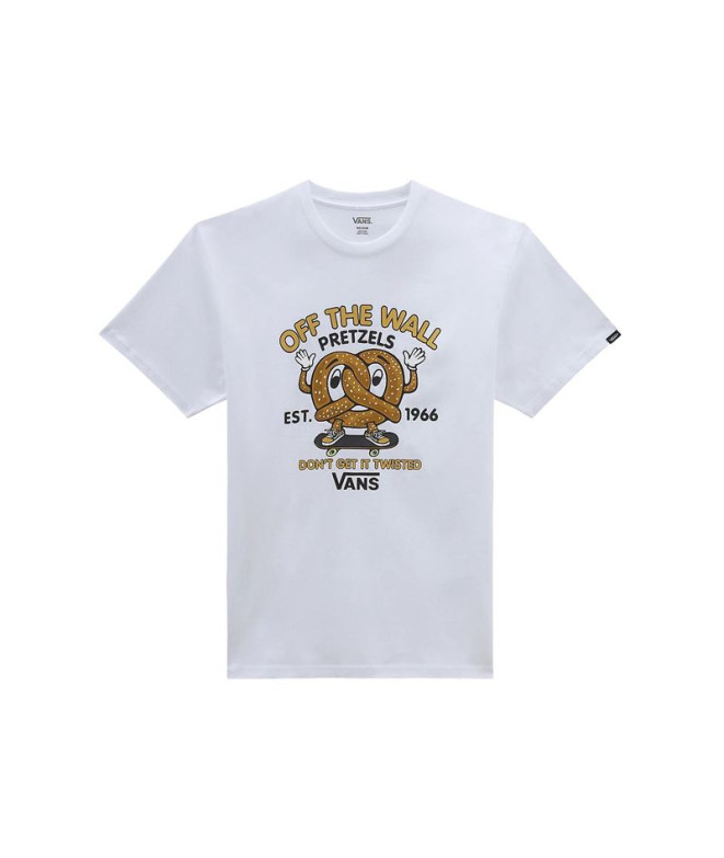 Camiseta Vans Twister Dough Blanco Hombre