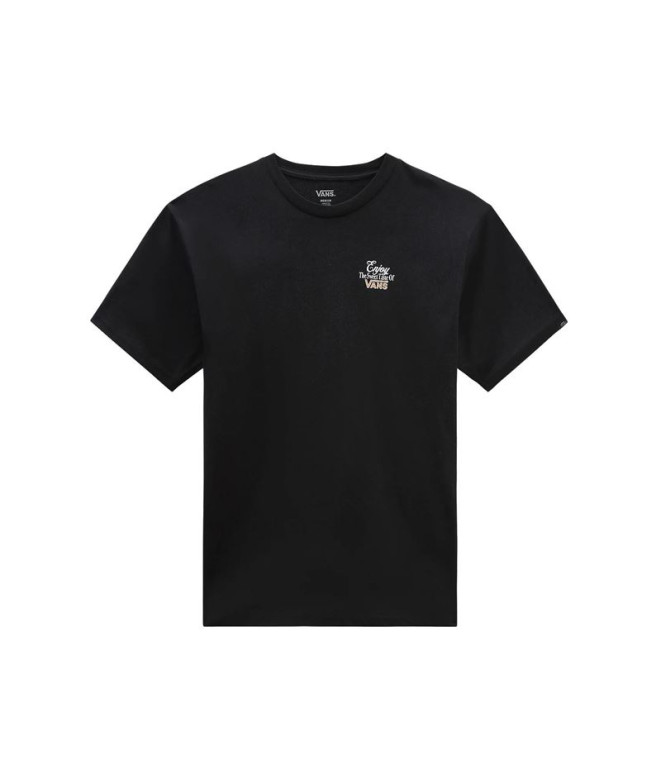 Camiseta Vans Checkerboard Taste Te-B Negro Hombre