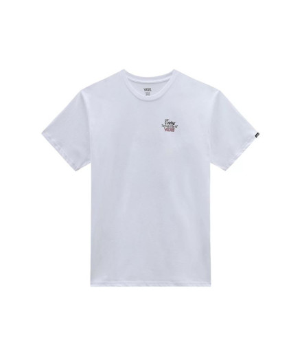 Camiseta Vans Checkerboard Taste Blanco Hombre