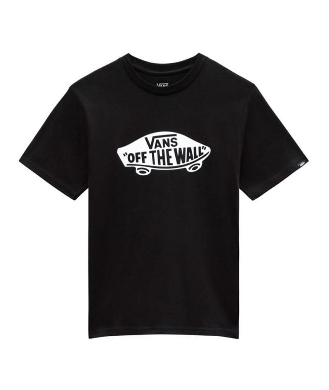 Camiseta Vans Off The Wall Board Te-B Negro Niño
