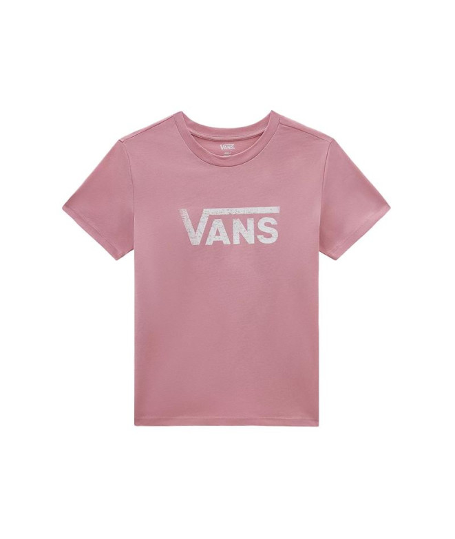 Camiseta Vans Drop V Foxglove Mujer Rosa