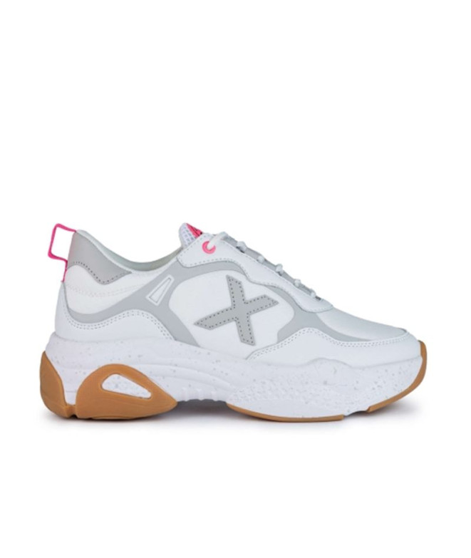 Zapatillas Casual Munich Sabbia 08 Infantil Blanco