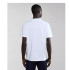 Camiseta Napapijri S-Aylmer Blanco 002 Hombre