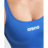 Bañador de Natación Arena Team Swimsuit Mujer Azul/Blanco