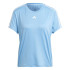 Camiseta adidas Essentials Training-Essentials 3Bandas Mujer Azul