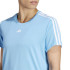 Camiseta adidas Essentials Training-Essentials 3Bandas Mujer Azul
