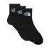 Calcetines de Montaña The North Face Multi Sport Cush Quarter 3P Negro