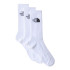 Calcetines de Montaña The North Face Multi Sport Cush Crew 3P Blanco