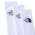 Calcetines de Montaña The North Face Multi Sport Cush Crew 3P Blanco
