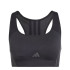 Sujetador Deportivo de Fitness adidas Essentials Aeroknit Light Support Mujer Negro