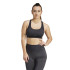 Sujetador Deportivo de Fitness adidas Essentials Aeroknit Light Support Mujer Negro