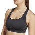 Sujetador Deportivo de Fitness adidas Essentials Aeroknit Light Support Mujer Negro