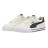 Zapatillas Puma Court Classic Vulc Niño Warm Blanco