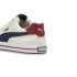 Zapatillas Puma Court Classic Vulc Niño Warm Blanco