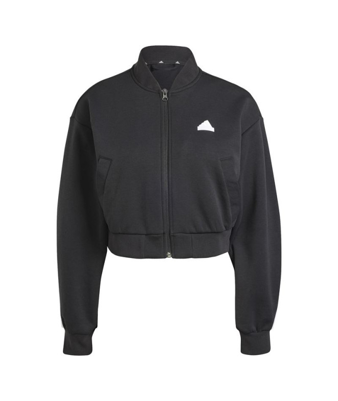 Chaqueta adidas Fi 3S Bomber Mujer Negro