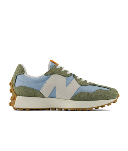 Zapatillas New Balance 327 Gris/Oliva