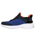 Zapatillas Skechers Razor Air-H Slip-Ins Niño Naranja/Negro/Azul