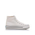 Zapatillas Mustang Bigger-X Canvas Blanco Mujer