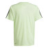 Camiseta de Fitness adidas Essentials Tr-Essentials 3 Bandas Niño Verde