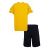 Conjunto Jordan Air 2 3D Ft Short Set Niño Negro