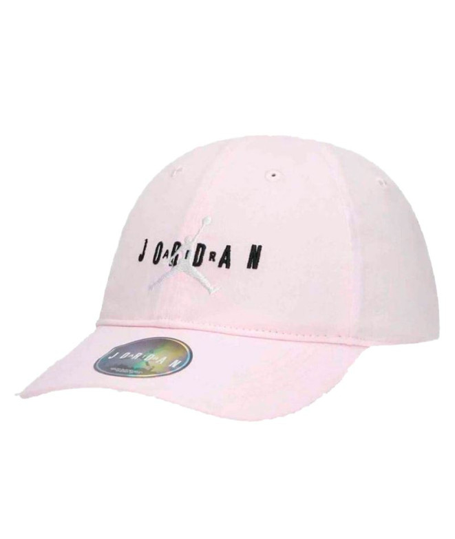 Gorra Jordan Hbr Strapback Niña Rosa
