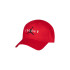 Gorra Jordan Curve Brim Adjustable Niño Rojo