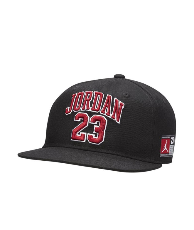 Gorra Jordan Jersey Flatbrim Infantil Negro