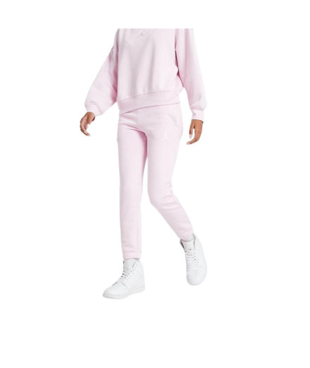 Pantalón Jordan Icon Play Fleece Niña Rosa
