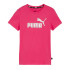 Camiseta Puma Essentials+ Infantil Rosa