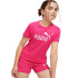 Camiseta Puma Essentials+ Infantil Rosa