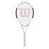 Raqueta de Tenis Wilson Roland Garros Elite Comp Infantil Blanco/Navy