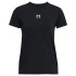 Camiseta de Fitness Under Armour Campus Core Mujer Negro
