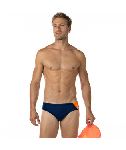 Bañador de Natación Aquarapid Costume Slip Hombre Azul