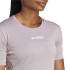 Camiseta de Senderismo adidas Terrex Multi Mujer Lila
