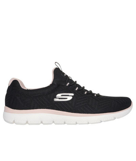 Zapatillas Skechers Summits-Artistry Chi Mujer Negro