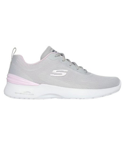 Zapatillas Skechers Air Dynamight- Mujer Gris Rosa