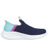 Zapatillas Skechers Ultra Flex 3.0 -Slip-Ins Fresh Time Niña Marino Turquesa