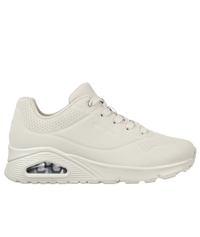 Zapatillas Skechers Uno - Stand On Air Mujer Crudo