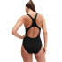 Bañador de Natación Speedo Digital Printed Medalist Mujer Negro