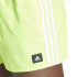Bañador de Natación adidas 3Bandas Clx Sh Hombre amarillo