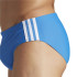 Bañador de Natación adidas 3Bandas Trunk Hombre Azul