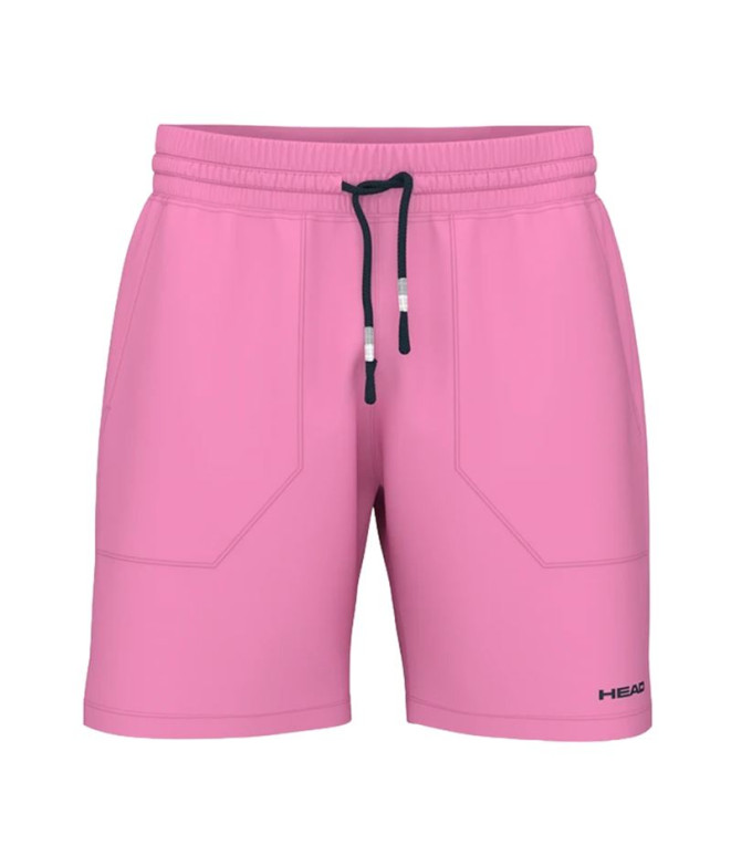 Pantalón de Tenis Head Play Shorts Hombre Rosa