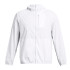 Chaqueta de Running Under Armour LAUNCH LIGHTWEIGHT Hombre Blanco