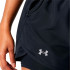 Pantalón de Running Under Armour Fly By 2-in-1 Shorts Mujer Negro