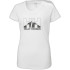 Camiseta Helly Hansen Nord Graphic Drop Mujer Blanco