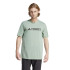 Camiseta de Senderismo adidas Multi Terrex Log Tech Hombre Verde
